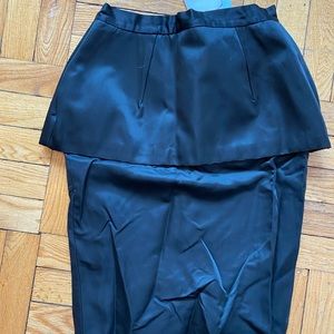 Pierre Balmain black pencil skirt